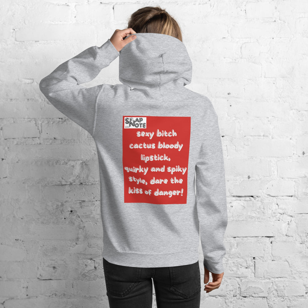 hoodie-hooded-sweatshirt-cactus-lipstick-red-design-snapnote-streetwear-sport-grey-woman-back