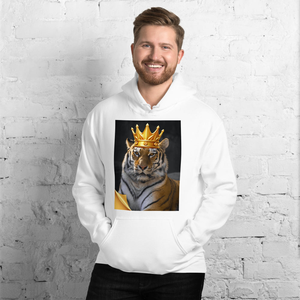 hoodie-hooded-sweatshirt-crown-tiger-grey-design-snapnote-streetwear-white-man-front