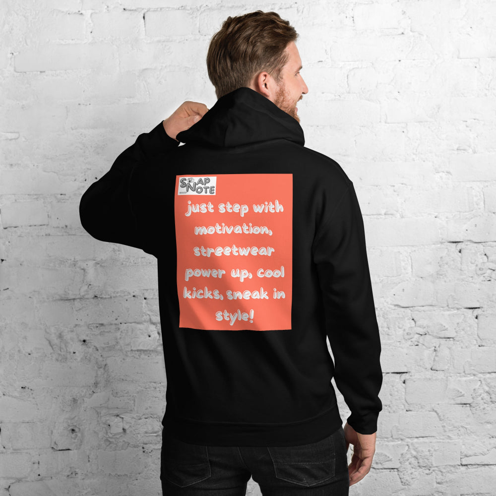 hoodie-hooded-sweatshirt-motivation-sneaker-orange-design-snapnote-streetwear-black-man-back