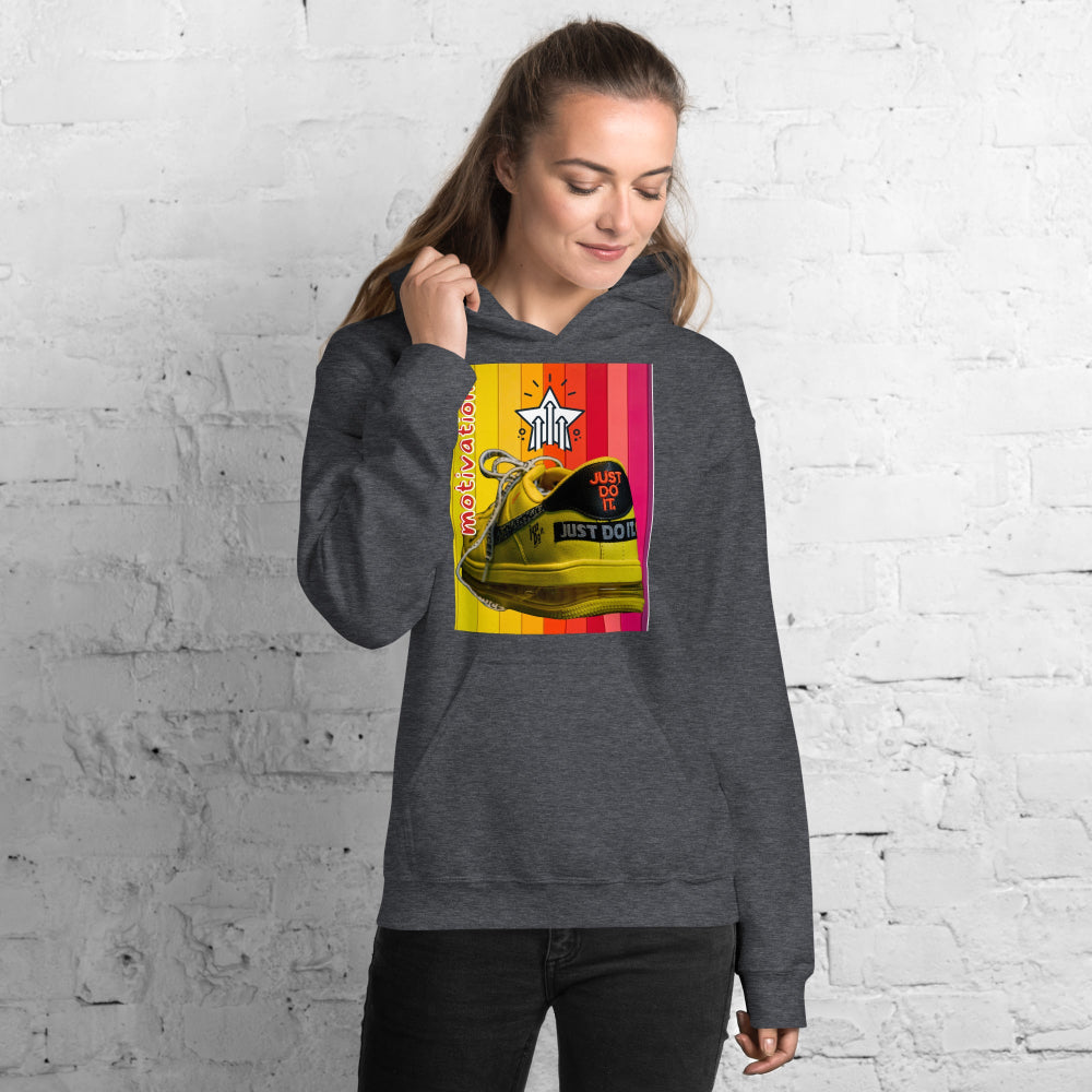 hoodie-hooded-sweatshirt-motivation-sneaker-orange-design-snapnote-streetwear-dark-heather-woman-front