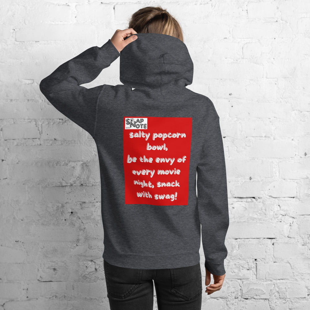 hoodie-hooded-sweatshirt-movie-night-popcorn-red-design-snapnote-streetwear-dark-heather-woman-back