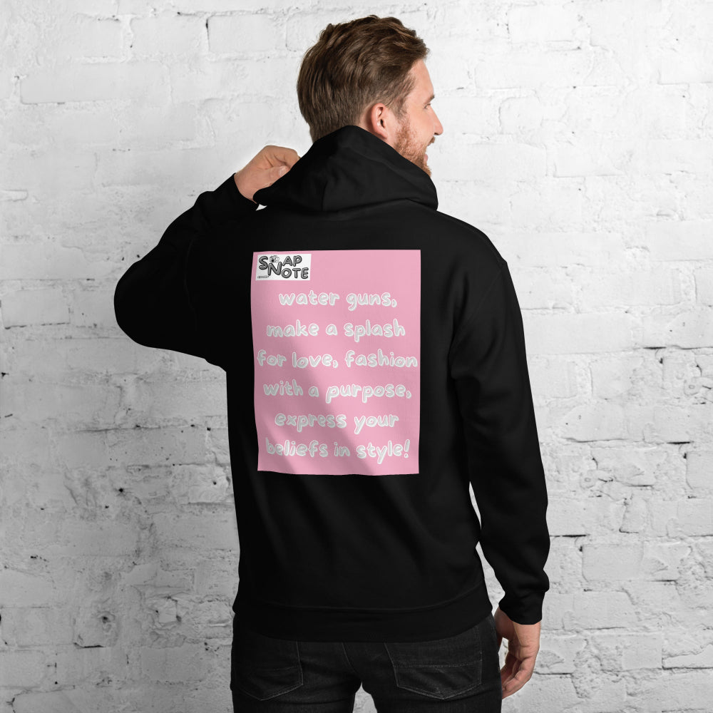 hoodie-hooded-sweatshirt-peace-and-love-pink-design-snapnote-streetwear-black-man-back