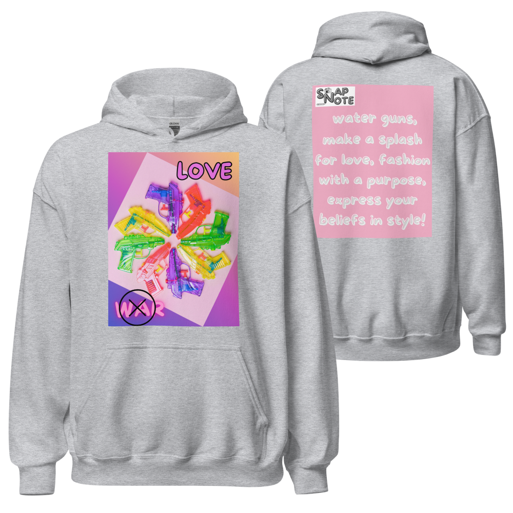 hoodie-hooded-sweatshirt-peace-and-love-pink-design-snapnote-streetwear-sport-grey