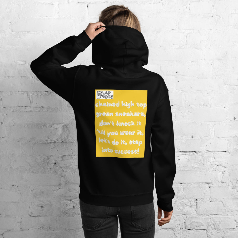 hoodie-hooded-sweatshirt-skateboard-sneakers-yellow-design-snapnote-streetwear-black-woman-back