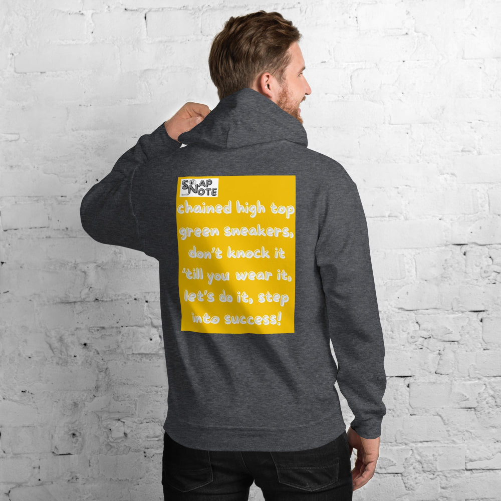 hoodie-hooded-sweatshirt-skateboard-sneakers-yellow-design-snapnote-streetwear-dark-heather-man-back
