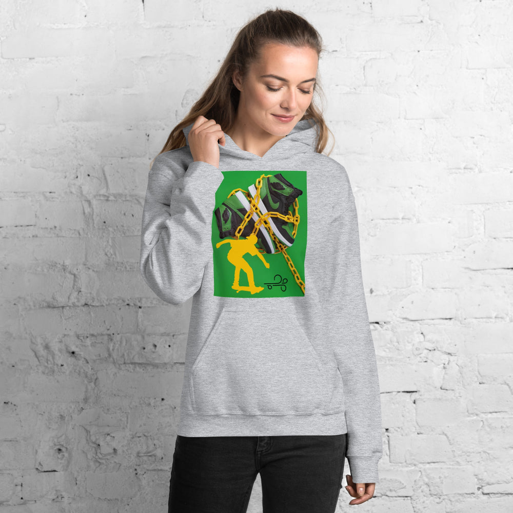 hoodie-hooded-sweatshirt-skateboard-sneakers-yellow-design-snapnote-streetwear-sport-grey-woman-front