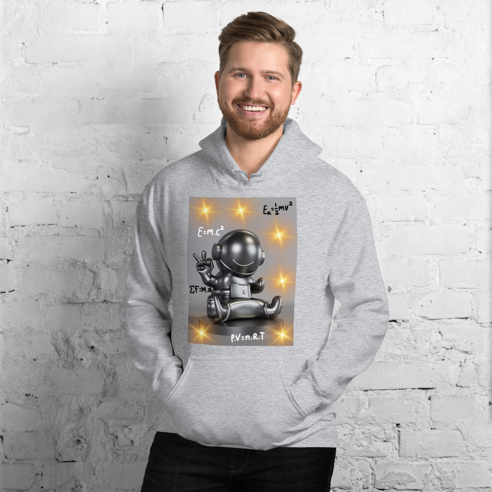 hoodie-hooded-sweatshirt-spaceman-physics-orange-design-snapnote-streetwear-sport-grey-man-front