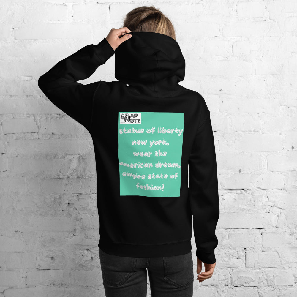 hoodie-hooded-sweatshirt-statue-liberty-turquoise-design-snapnote-streetwear-black-woman-back