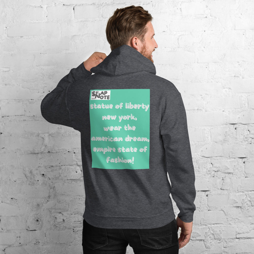 hoodie-hooded-sweatshirt-statue-liberty-turquoise-design-snapnote-streetwear-dark-heather-man-back
