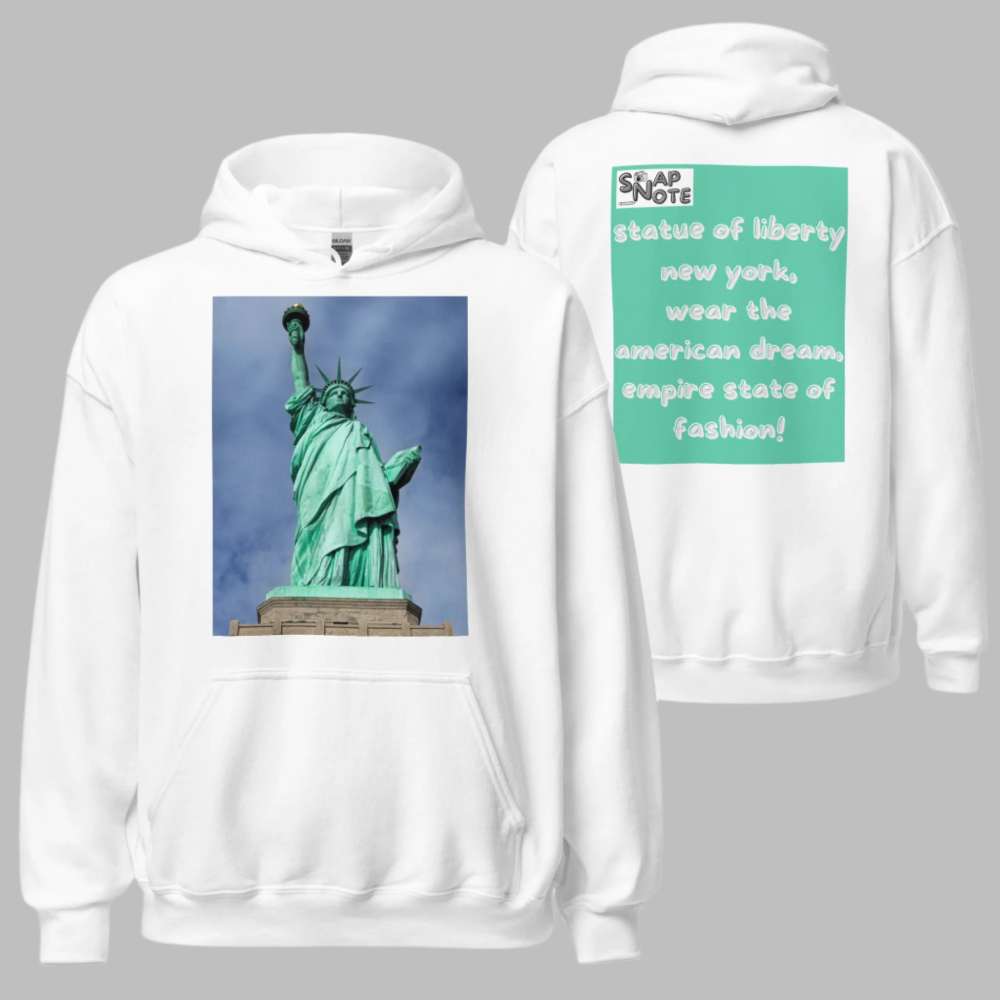 hoodie-hooded-sweatshirt-statue-liberty-turquoise-design-snapnote-streetwear-white