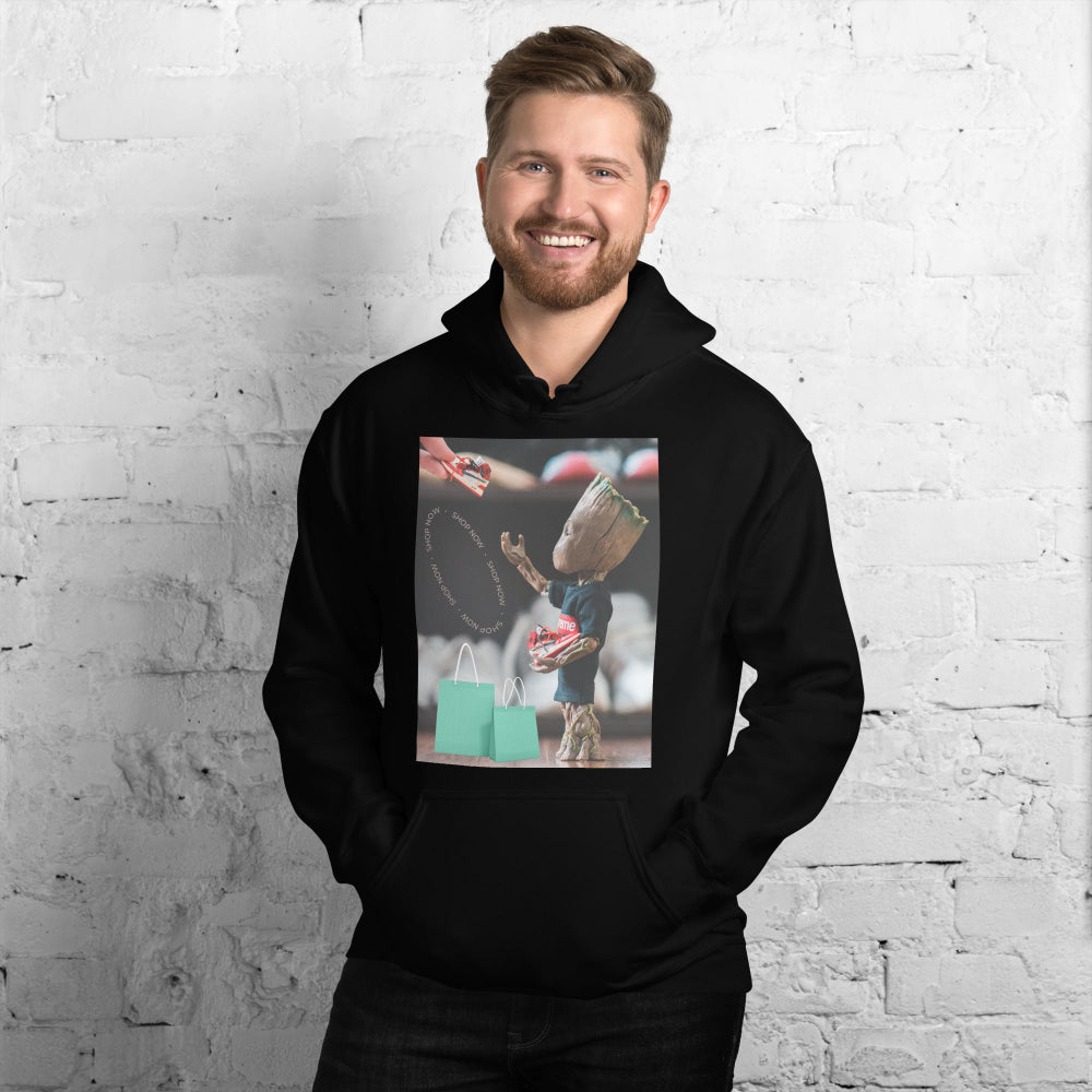 hoodie-hooded-sweatshirt-superhero-shopping-blue-design-snapnote-streetwear-black-man-front