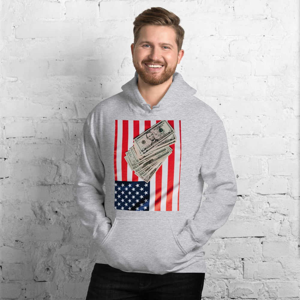 hoodie-hooded-sweatshirt-usa-flag-dollars-beige-design-snapnote-streetwear-sport-grey-man-front