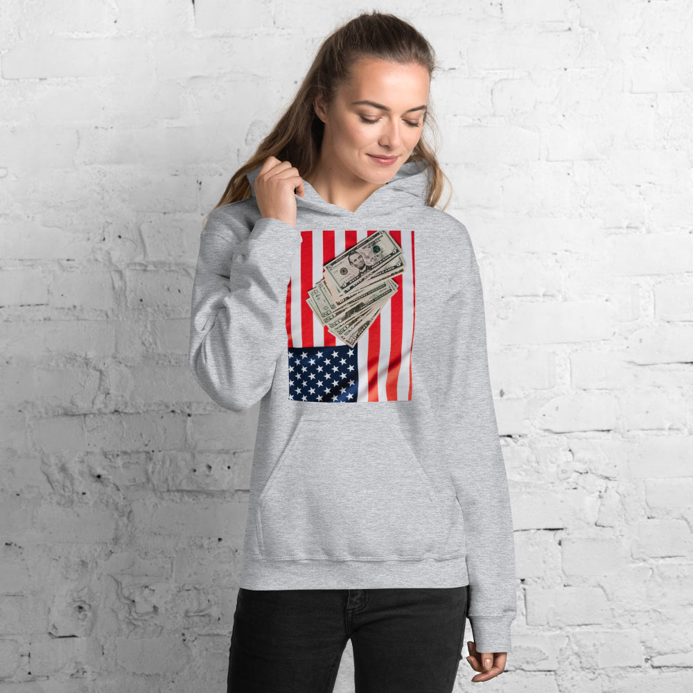hoodie-hooded-sweatshirt-usa-flag-dollars-beige-design-snapnote-streetwear-sport-grey-woman-front