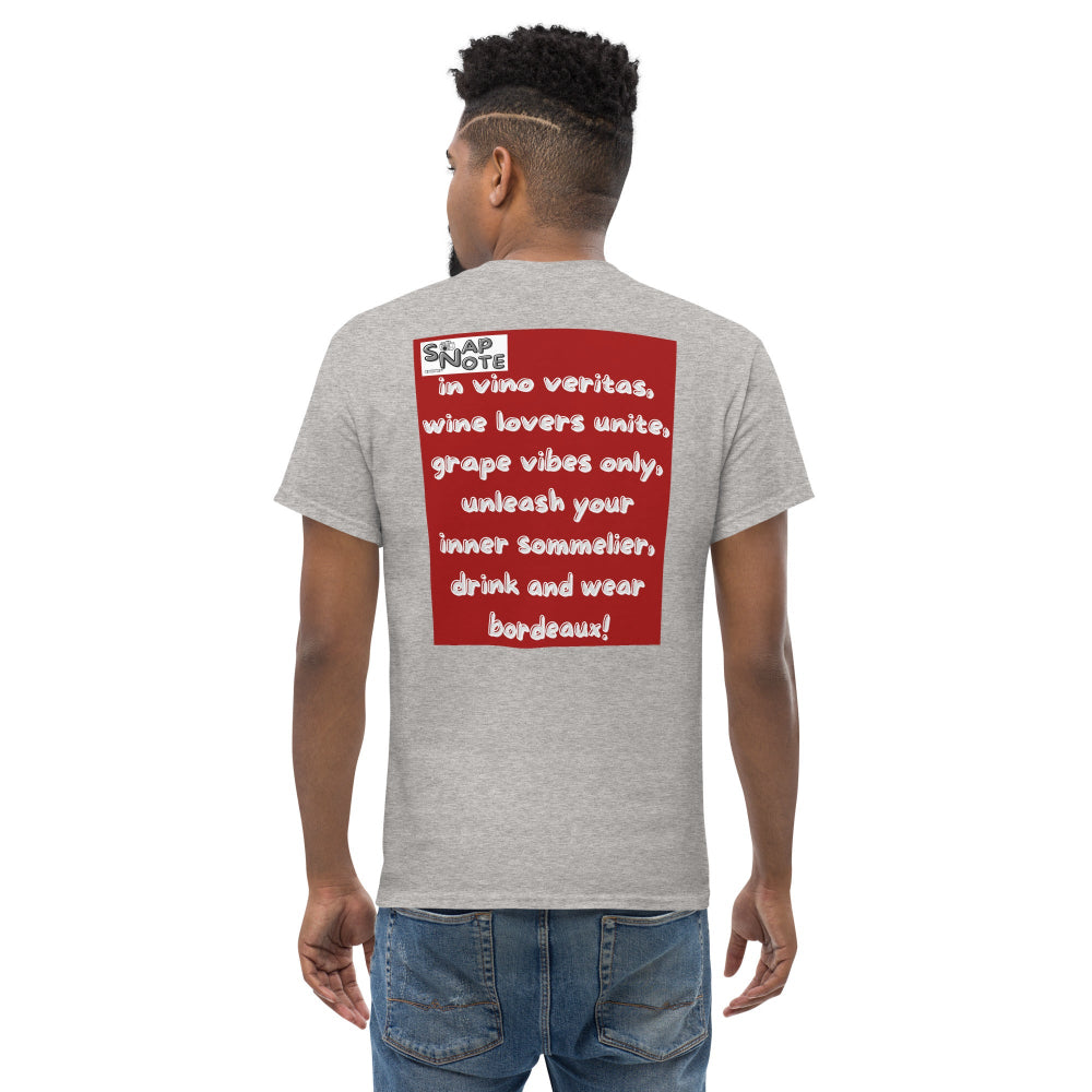 t-shirt-classic-graphic-bordeaux-bottles-maroon-design-snapnote-streetwear-sport-grey-man-back