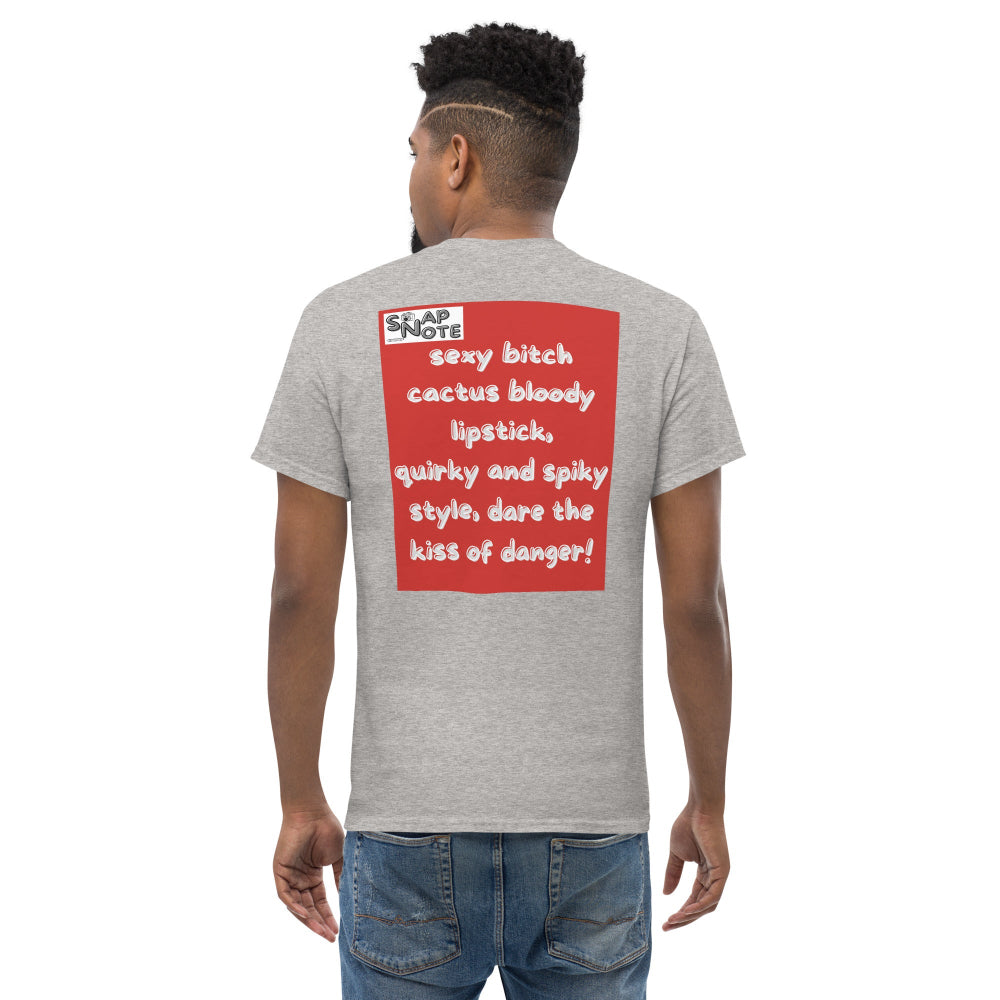 t-shirt-classic-graphic-cactus-lipstick-red-design-snapnote-streetwear-sport-grey-man-back