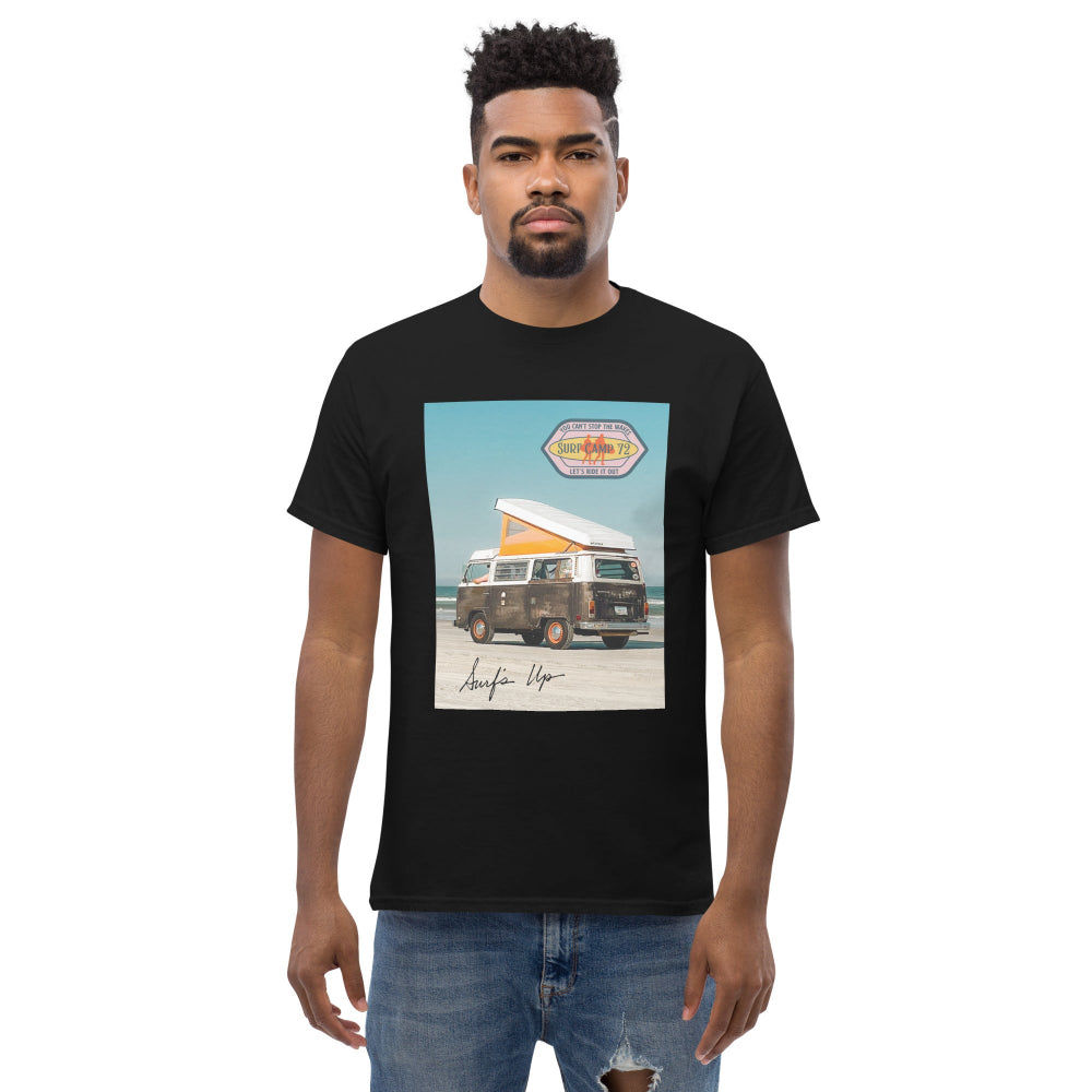t-shirt-classic-graphic-campingsurf-blue-design-snapnote-streetwear-black-man-front