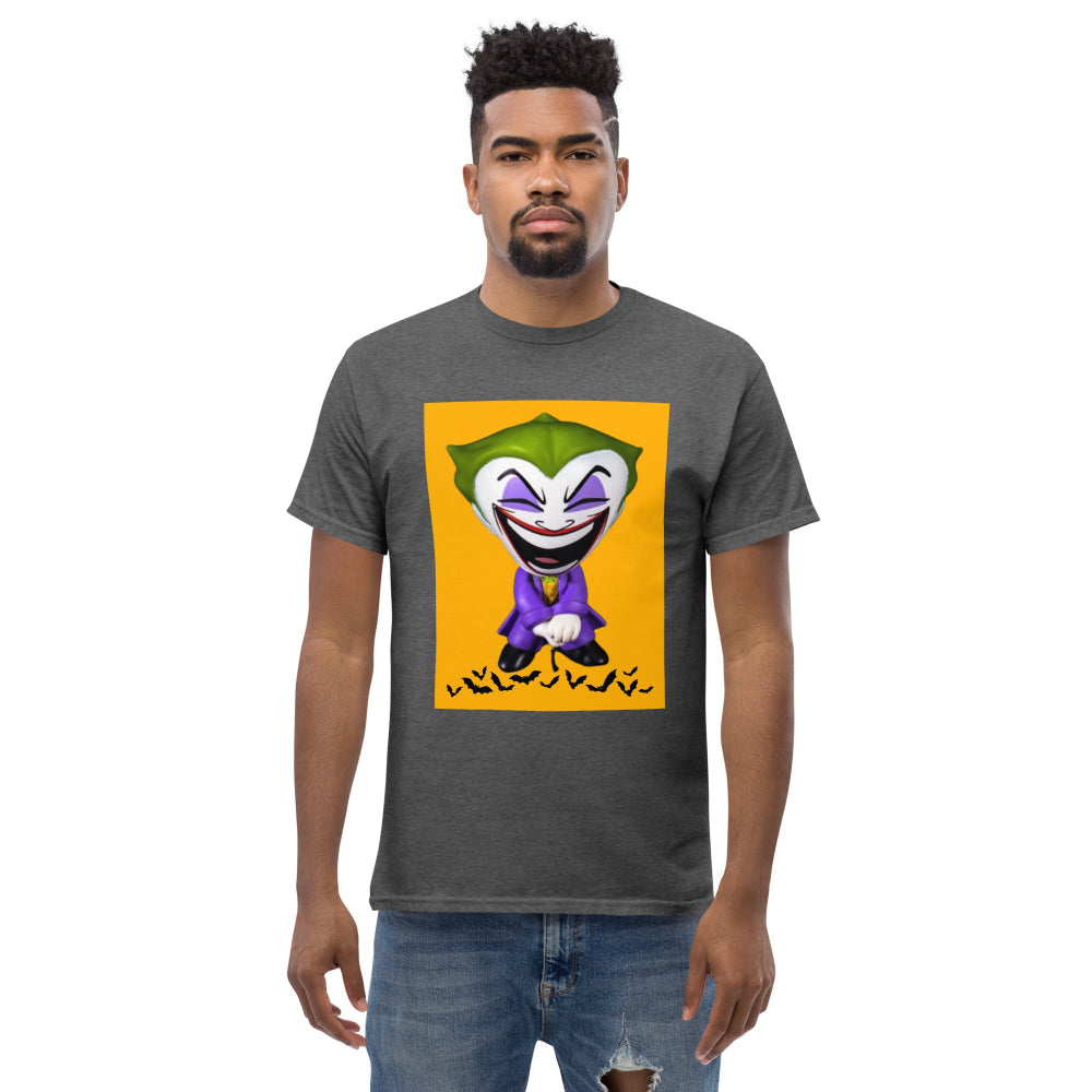 t-shirt-classic-graphic-comics-the-joker-purple-design-snapnote-streetwear-dark-heather-man-front