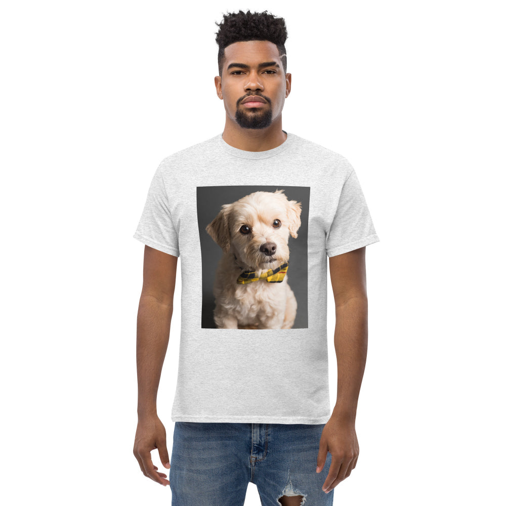 t-shirt-classic-graphic-elegant-doggy-yellow-design-snapnote-streetwear-ash-man-front