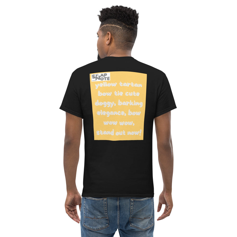t-shirt-classic-graphic-elegant-doggy-yellow-design-snapnote-streetwear-black-man-back