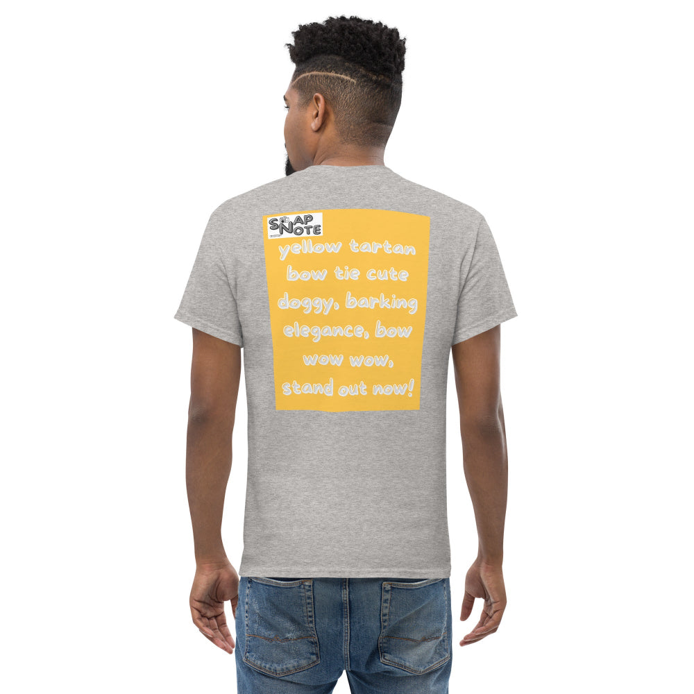 t-shirt-classic-graphic-elegant-doggy-yellow-design-snapnote-streetwear-sport-grey-man-back