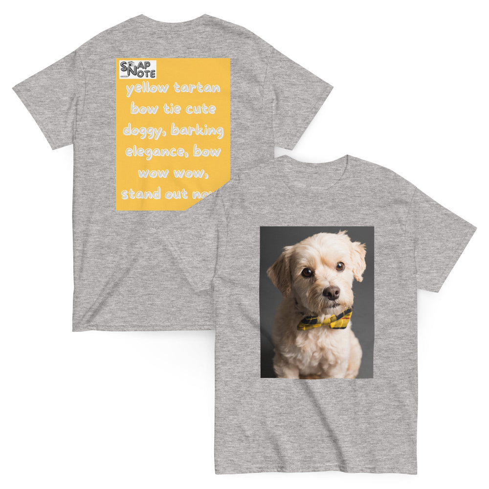 t-shirt-classic-graphic-elegant-doggy-yellow-design-snapnote-streetwear-sport-grey