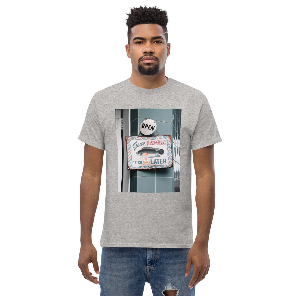 t-shirt-classic-graphic-fishing-store-orange-design-snapnote-streetwear-sport-grey-man-front