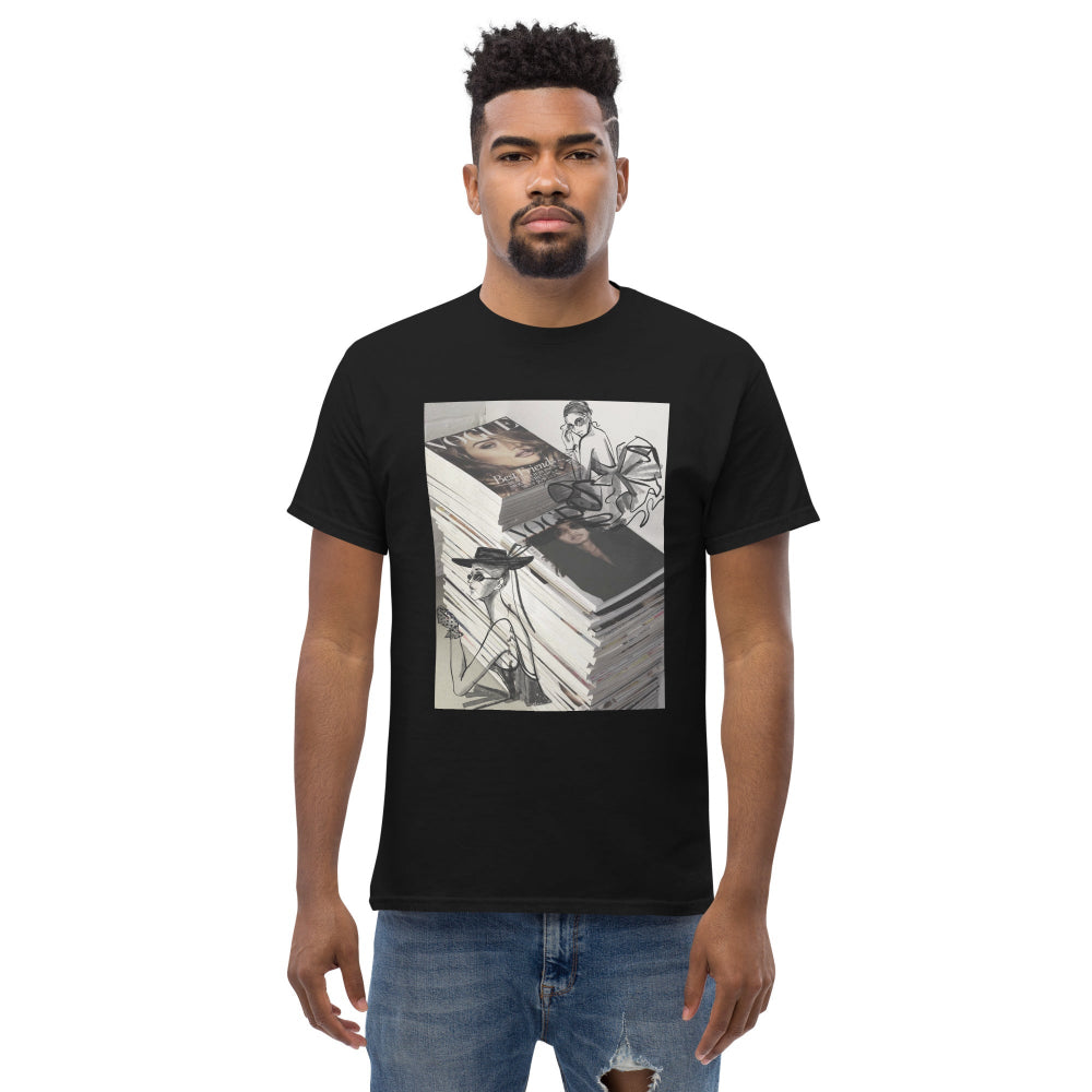 t-shirt-classic-graphic-haute-couture-burgundy-design-snapnote-streetwear-black-man-front
