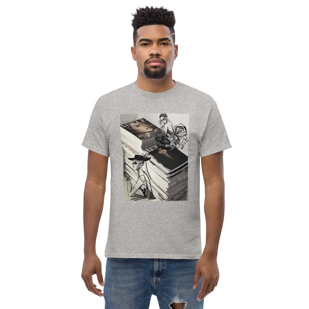 t-shirt-classic-graphic-haute-couture-burgundy-design-snapnote-streetwear-sport-grey-man-front