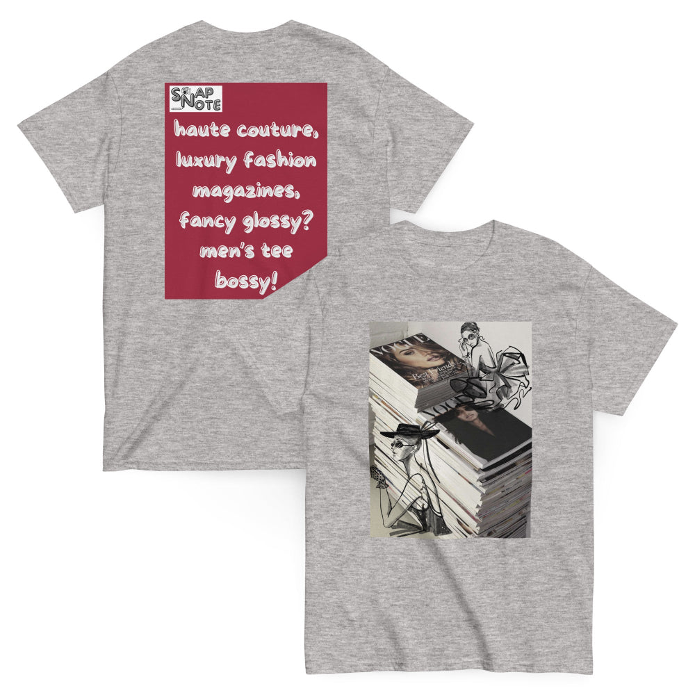 t-shirt-classic-graphic-haute-couture-burgundy-design-snapnote-streetwear-sport-grey
