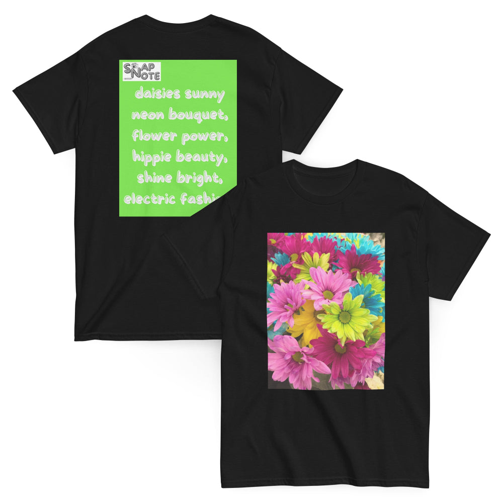 t-shirt-classic-graphic-hippie-flowers-green-design-snapnote-streetwear-black