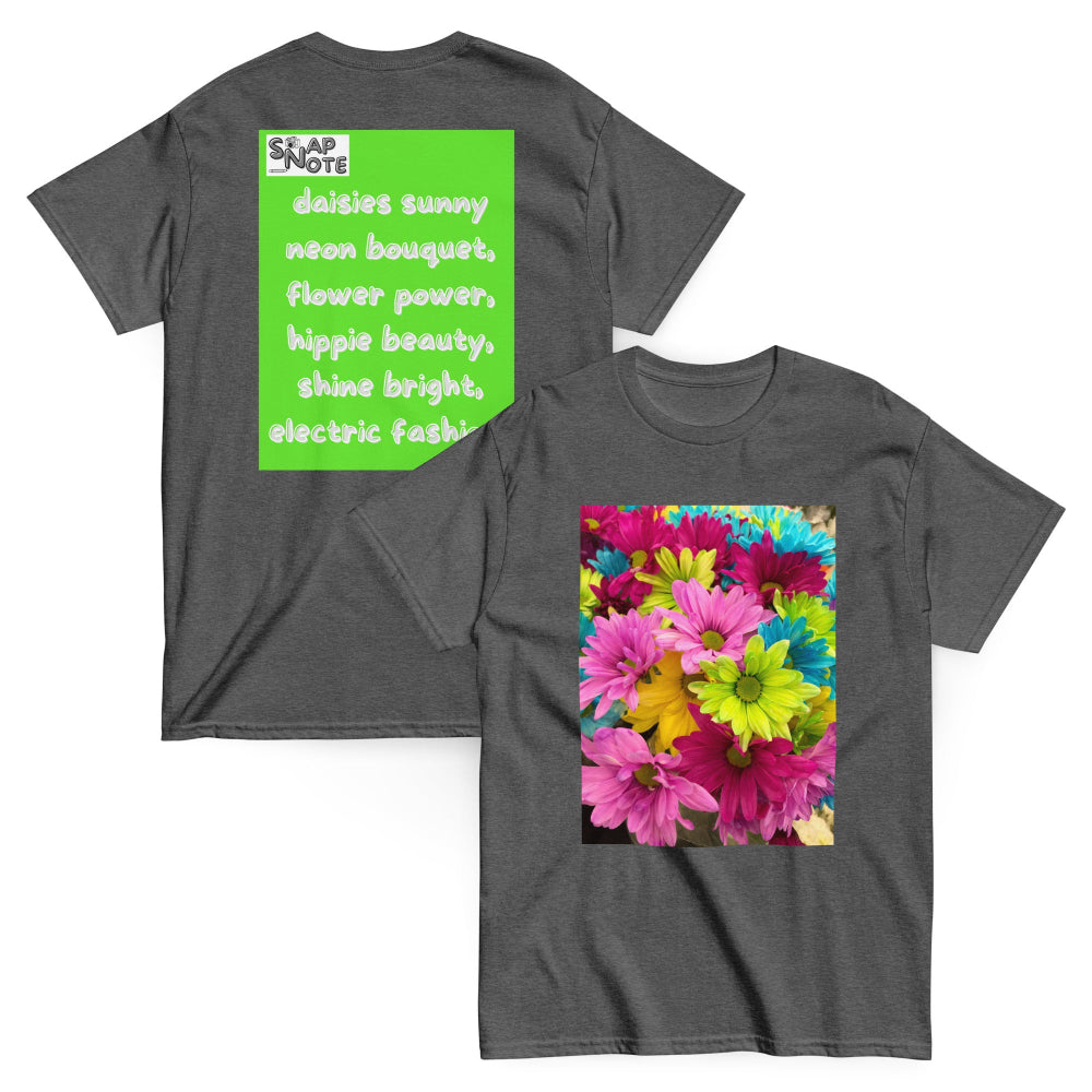 t-shirt-classic-graphic-hippie-flowers-green-design-snapnote-streetwear-dark-heather