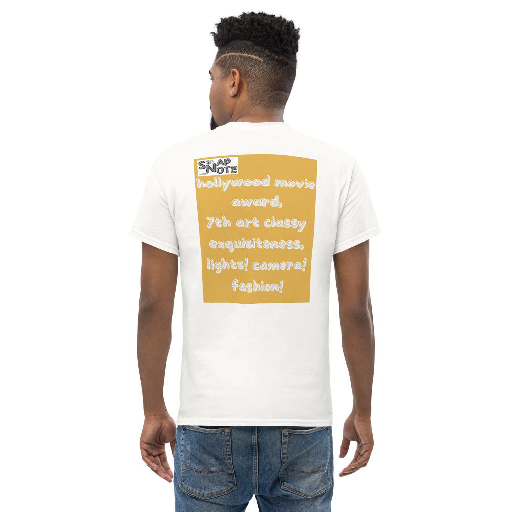 t-shirt-classic-graphic-hollywood-award-gold-design-snapnote-streetwear-white-man-back