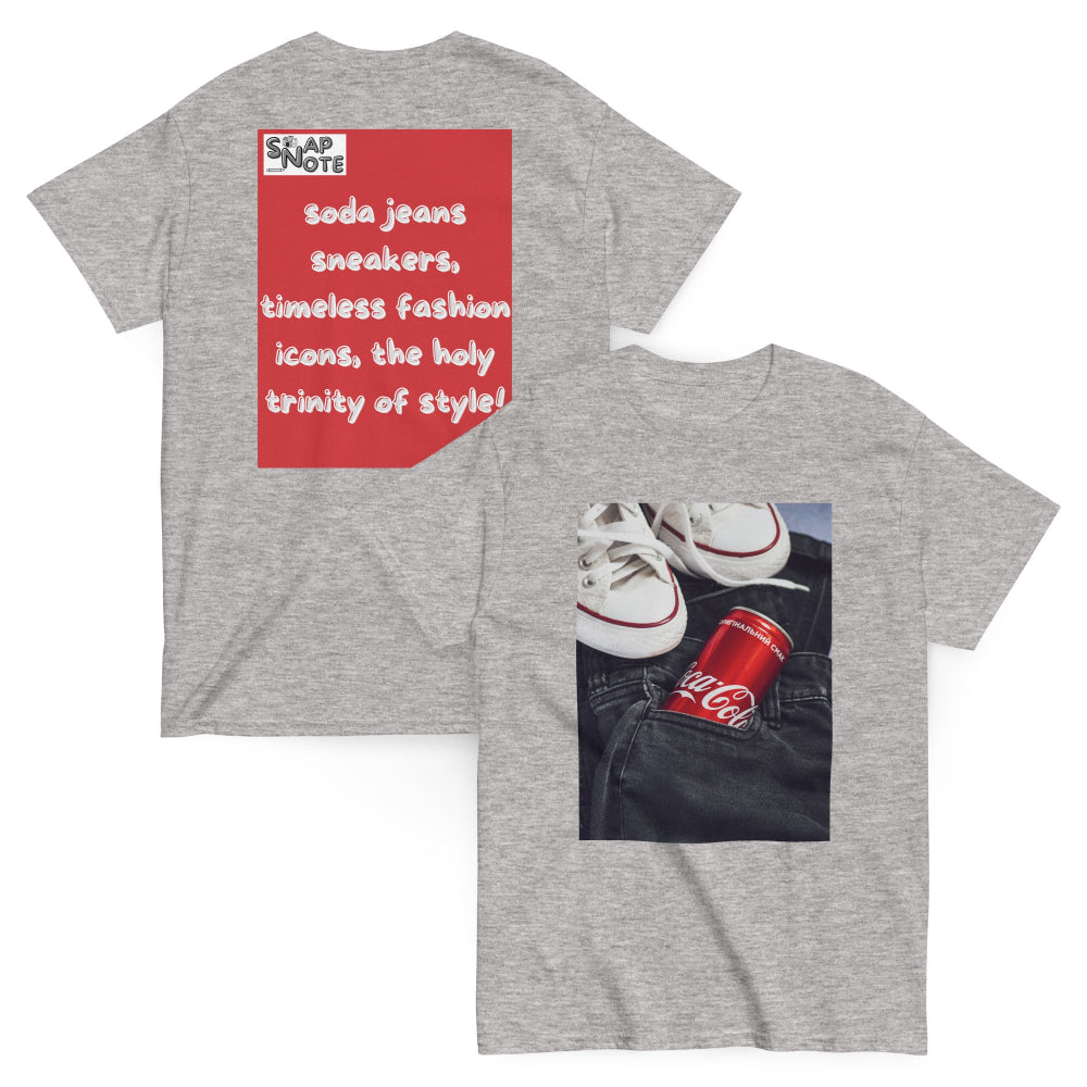 t-shirt-classic-graphic-iconic-brands-red-design-snapnote-streetwear-sport-grey
