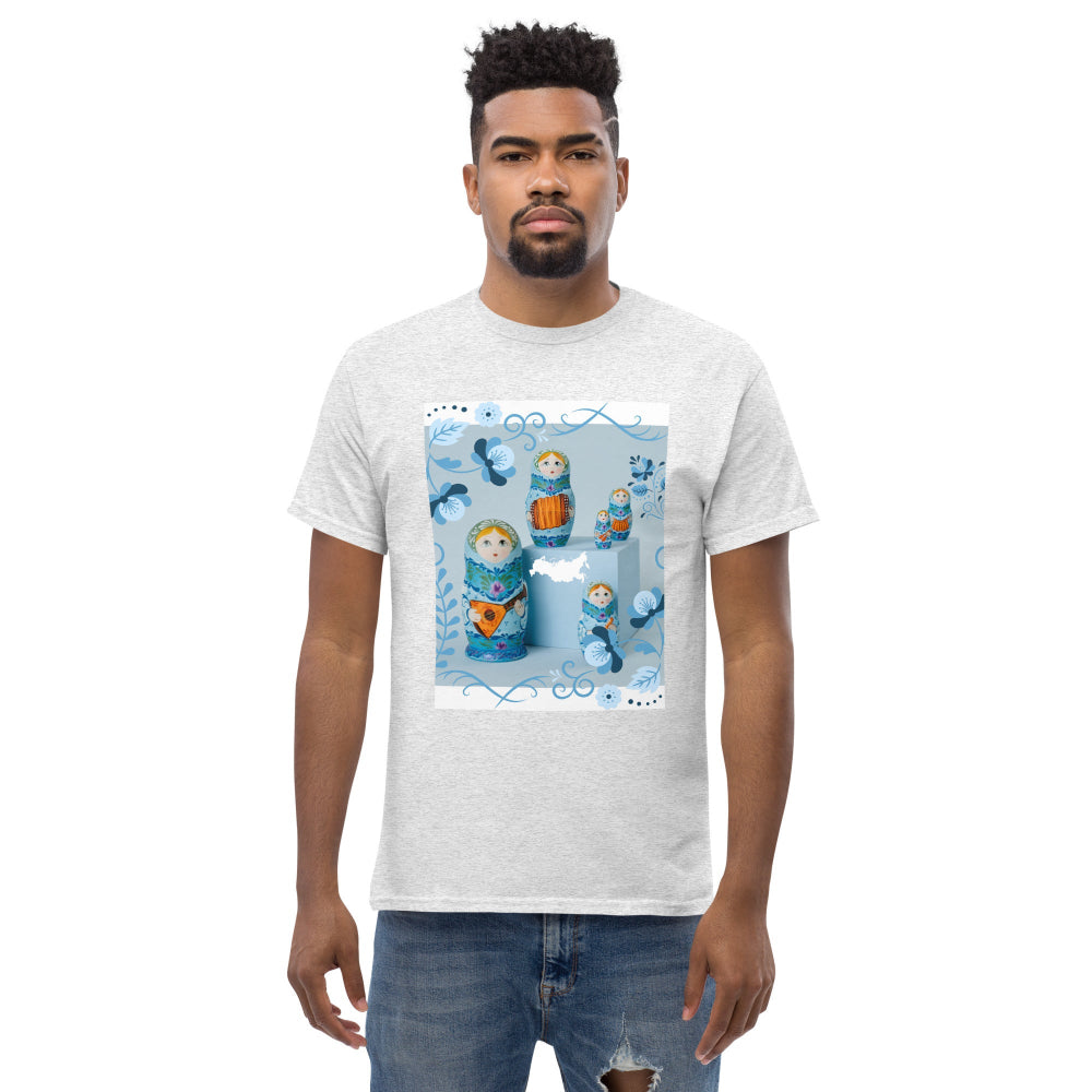 t-shirt-classic-graphic-matrioshkas-russia-blue-design-snapnote-streetwear-ash-man-front