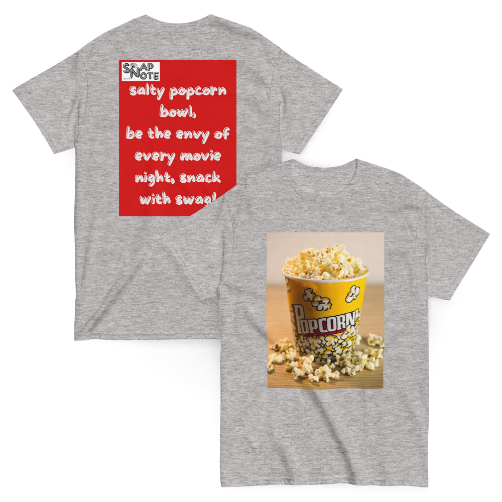 t-shirt-classic-graphic-movie-night-popcorn-red-design-snapnote-streetwear-sport-grey