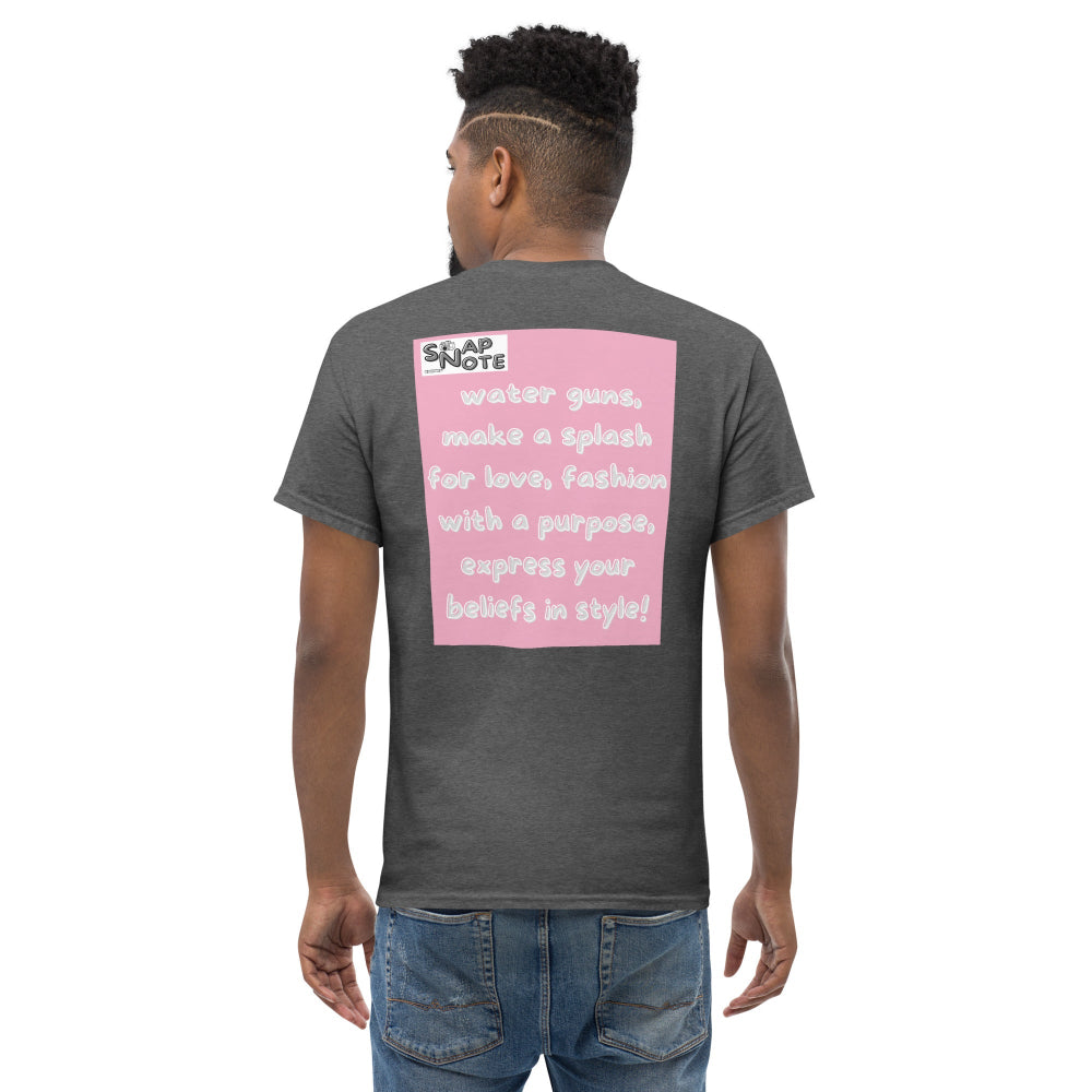 t-shirt-classic-graphic-peace-and-love-pink-design-snapnote-streetwear-dark-heather-man-back