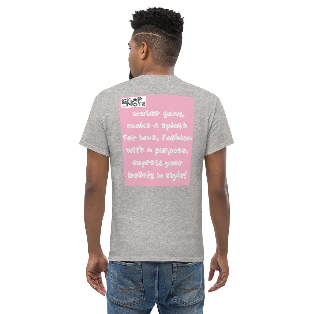 t-shirt-classic-graphic-peace-and-love-pink-design-snapnote-streetwear-sport-grey-man-back