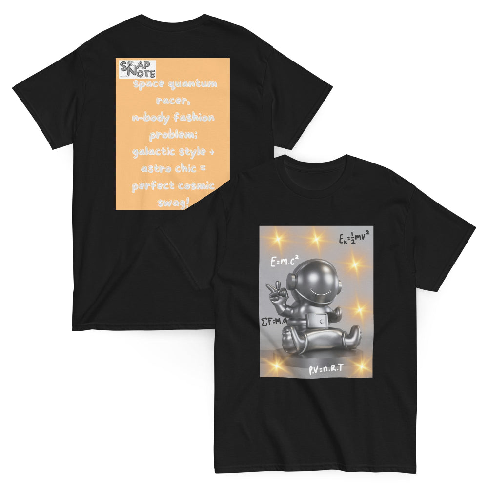 t-shirt-classic-graphic-spaceman-physics-orange-design-snapnote-streetwear-black