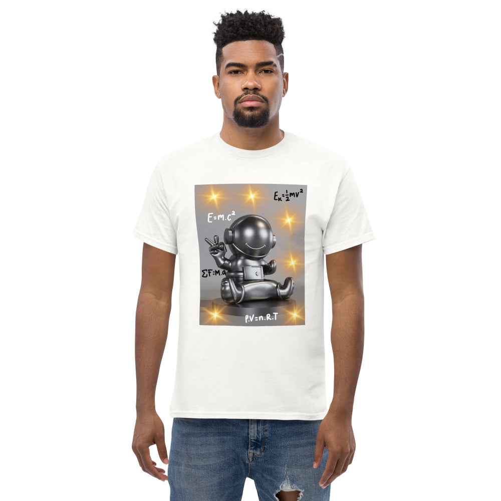 t-shirt-classic-graphic-spaceman-physics-orange-design-snapnote-streetwear-white-man-front