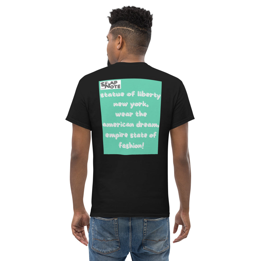 t-shirt-classic-graphic-statue-liberty-turquoise-design-snapnote-streetwear-black-man-back