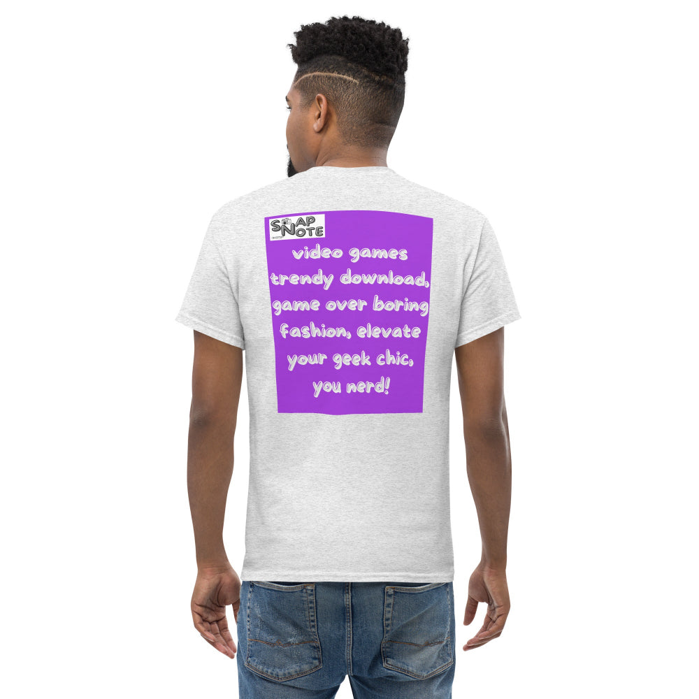 t-shirt-classic-graphic-video-game-purple-design-snapnote-streetwear-ash-man-back