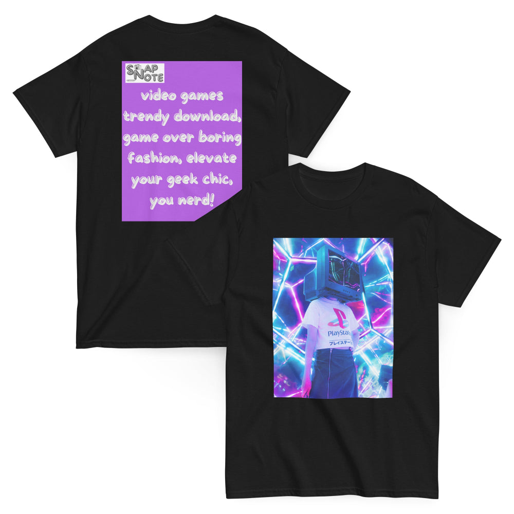 t-shirt-classic-graphic-video-game-purple-design-snapnote-streetwear-black
