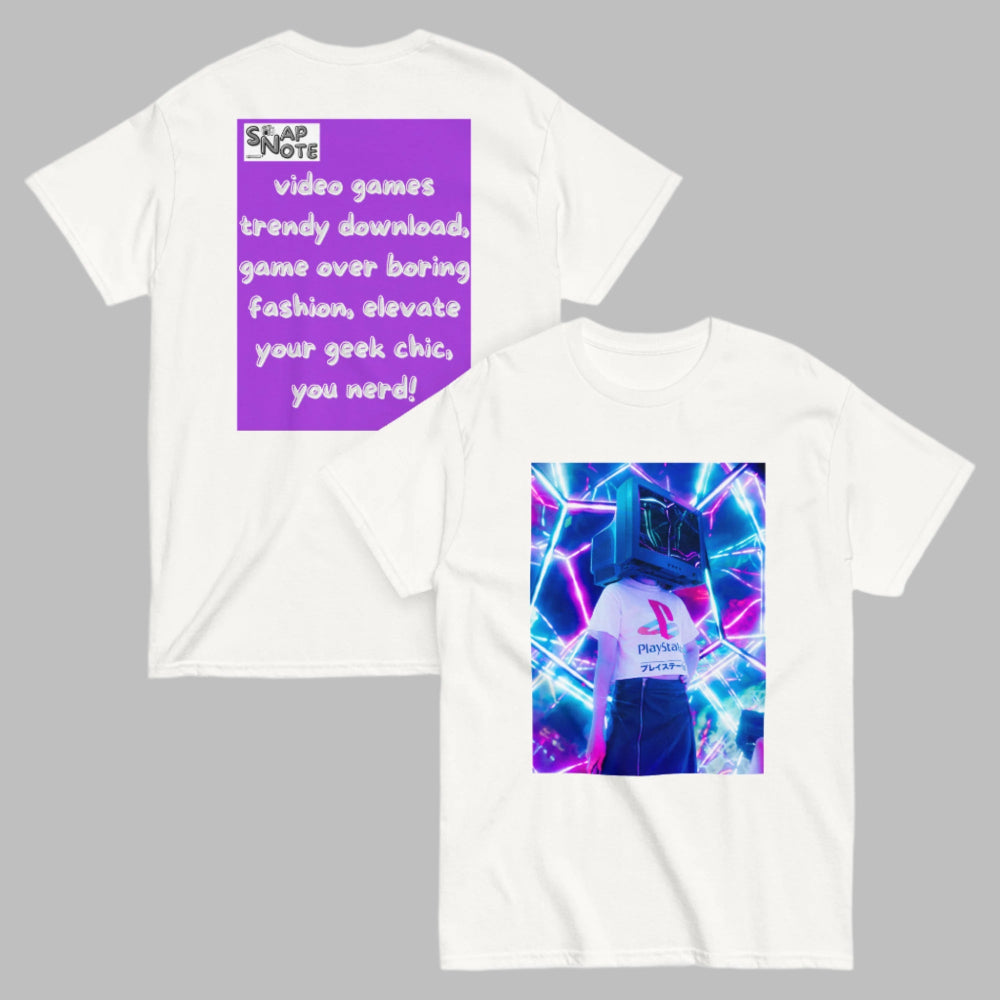 t-shirt-classic-graphic-video-game-purple-design-snapnote-streetwear-white