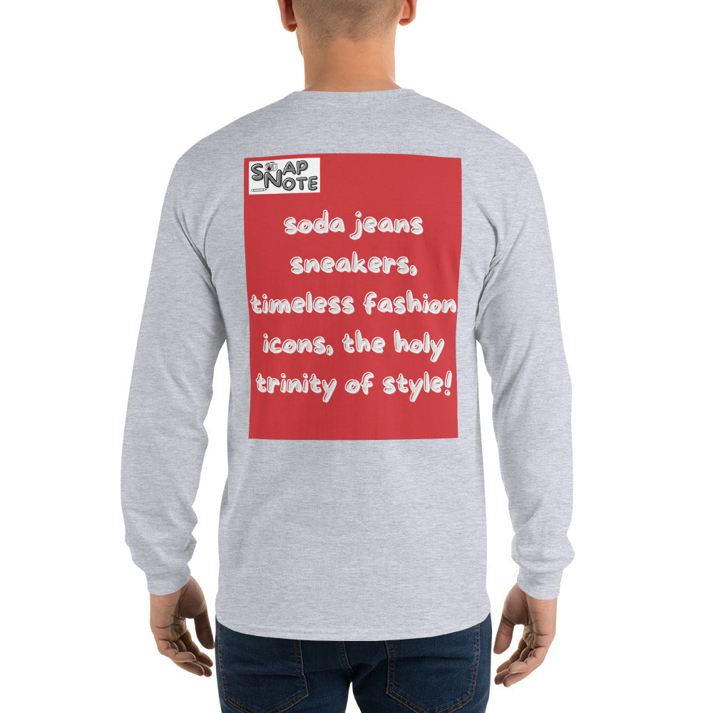 t-shirt-long-sleeves-iconic-brands-red-design-snapnote-streetwear-sport-grey-man-back