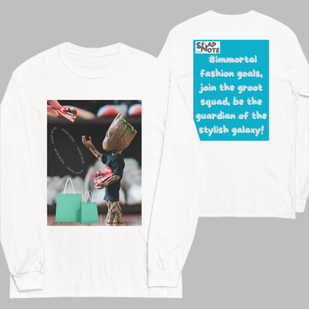 t-shirt-long-sleeves-superhero-shopping-blue-design-snapnote-streetwear-white