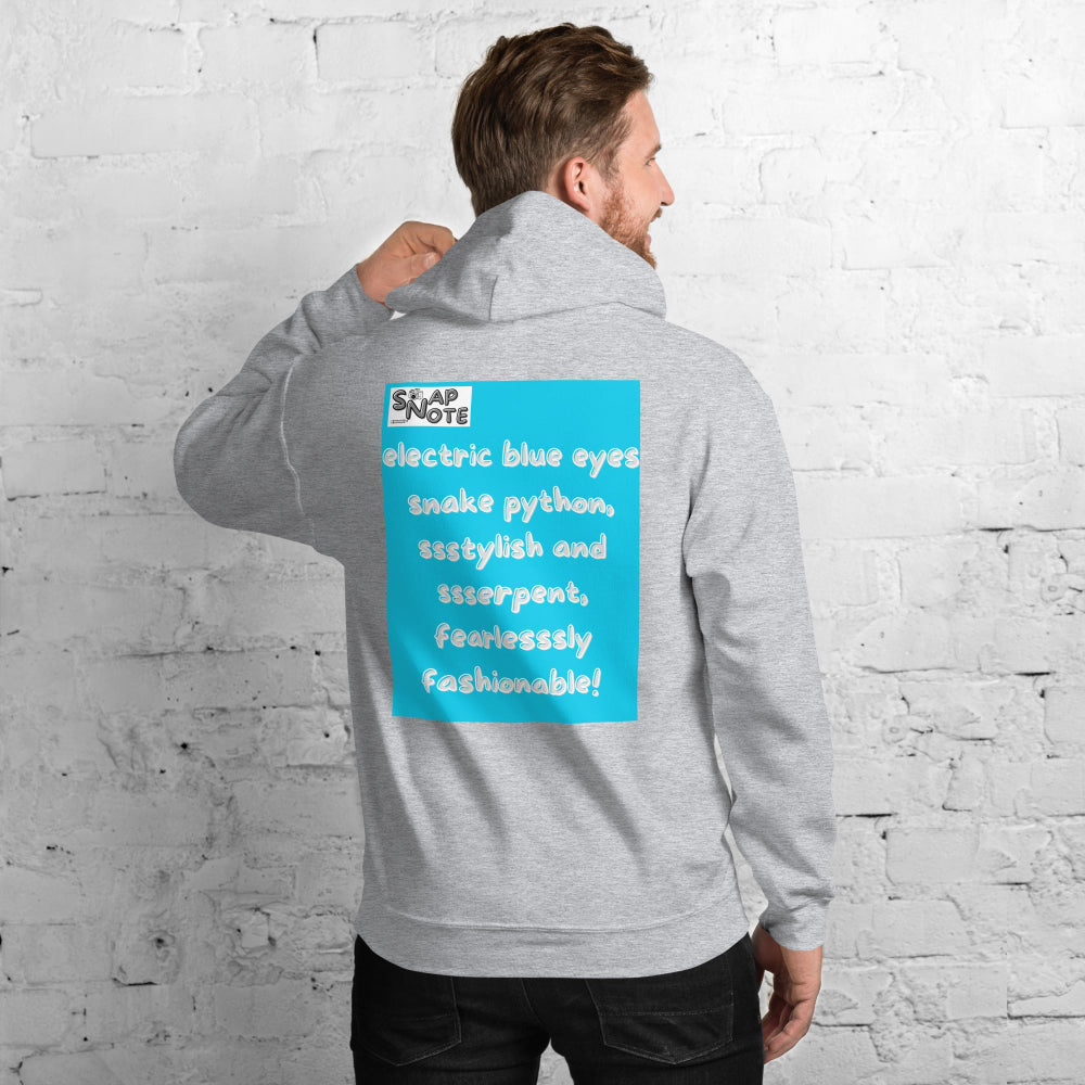hoodie-hooded-sweatshirt-blue-eyes-snake-blue-design-snapnote-streetwear-sport-grey-man-back
