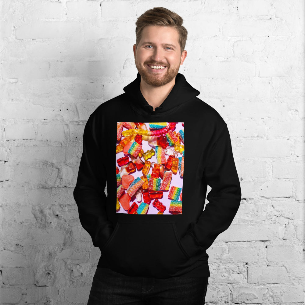 hoodie-hooded-sweatshirt-candy-equation-turquoise-design-snapnote-streetwear-black-man-front