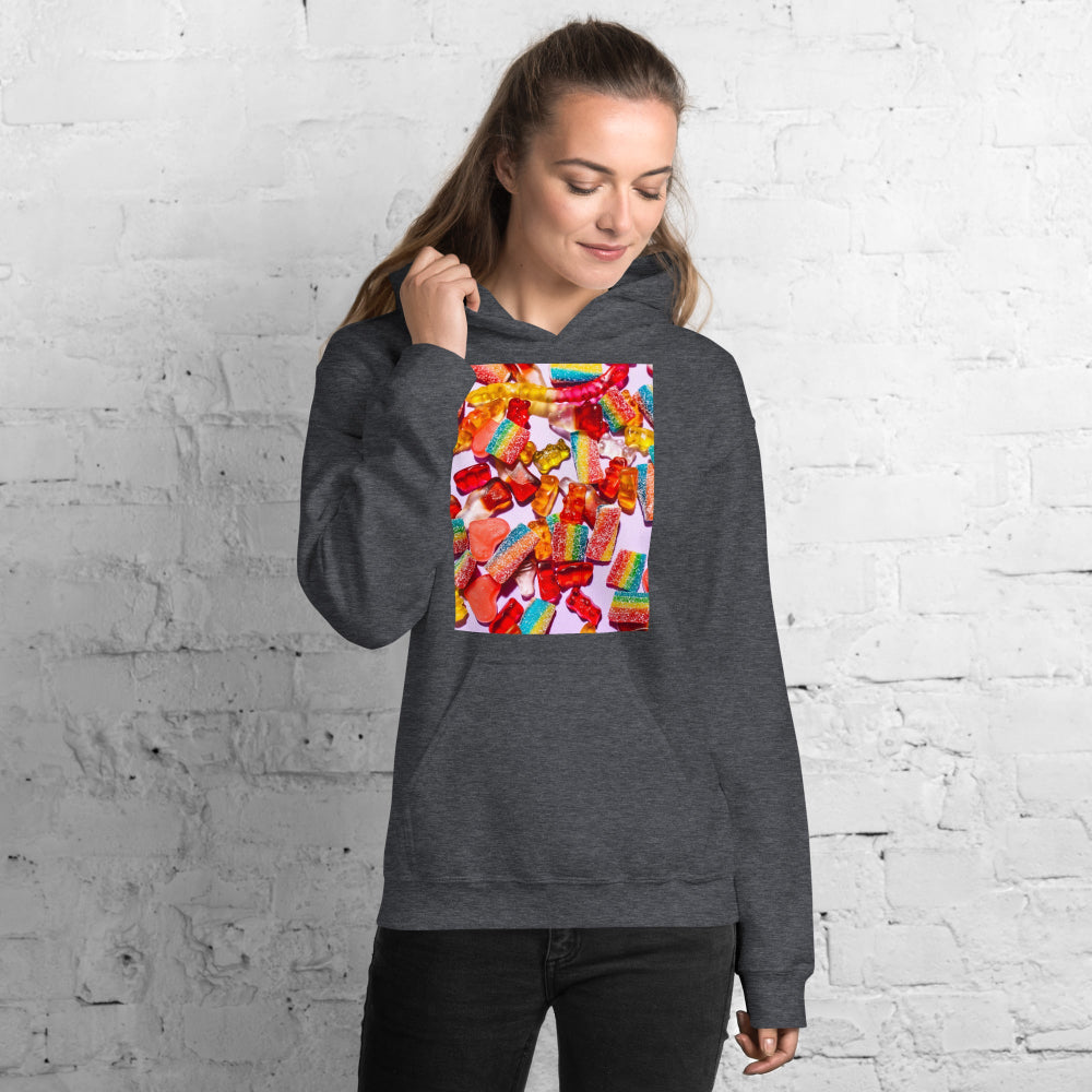 hoodie-hooded-sweatshirt-candy-equation-turquoise-design-snapnote-streetwear-dark-heather-woman-front