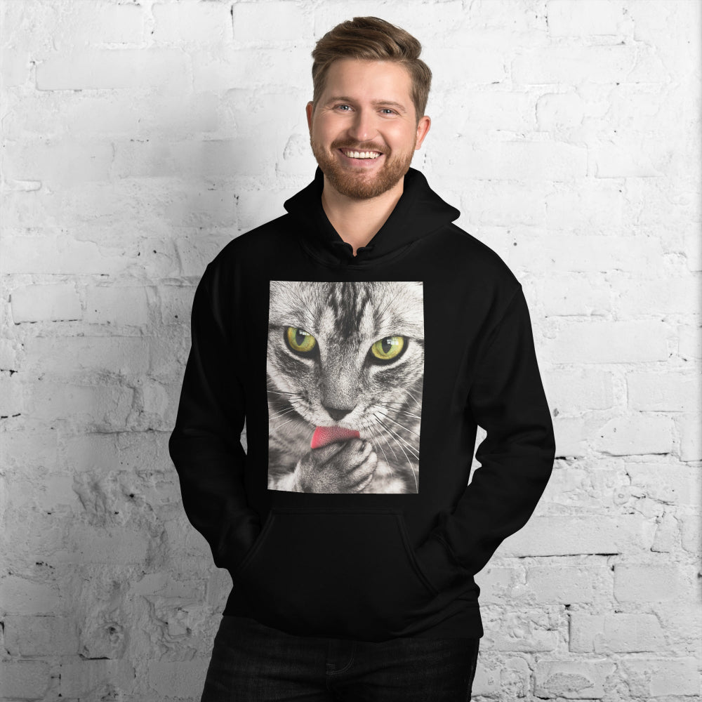 hoodie-hooded-sweatshirt-cute-tabby-cat-pink-design-snapnote-streetwear-black-man-front