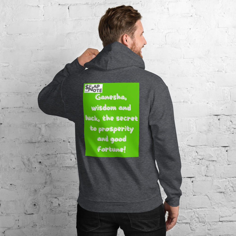 hoodie-hooded-sweatshirt-ganesha-bollywood-green-design-snapnote-streetwear-dark-heather-man-back